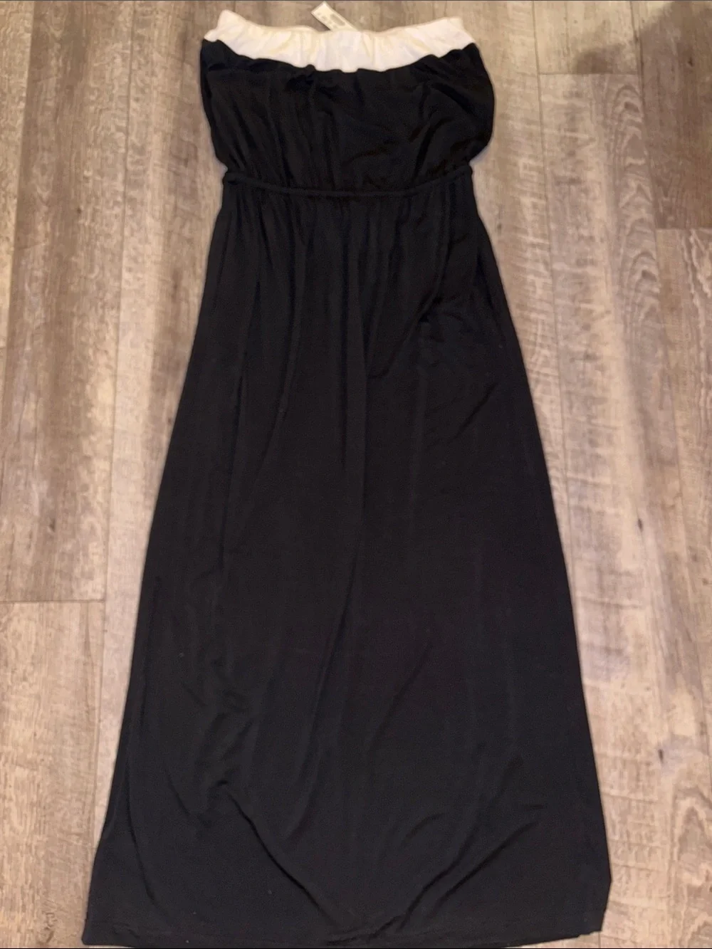 J Crew Strapless AIME Colorblock Maxi Dress NWT